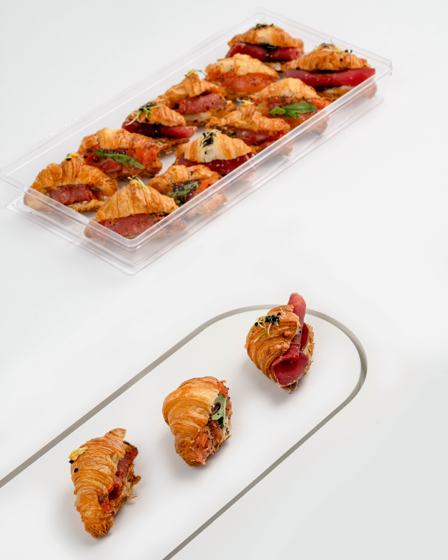  Micro croissant salé   21 Pièces 21 Pièces