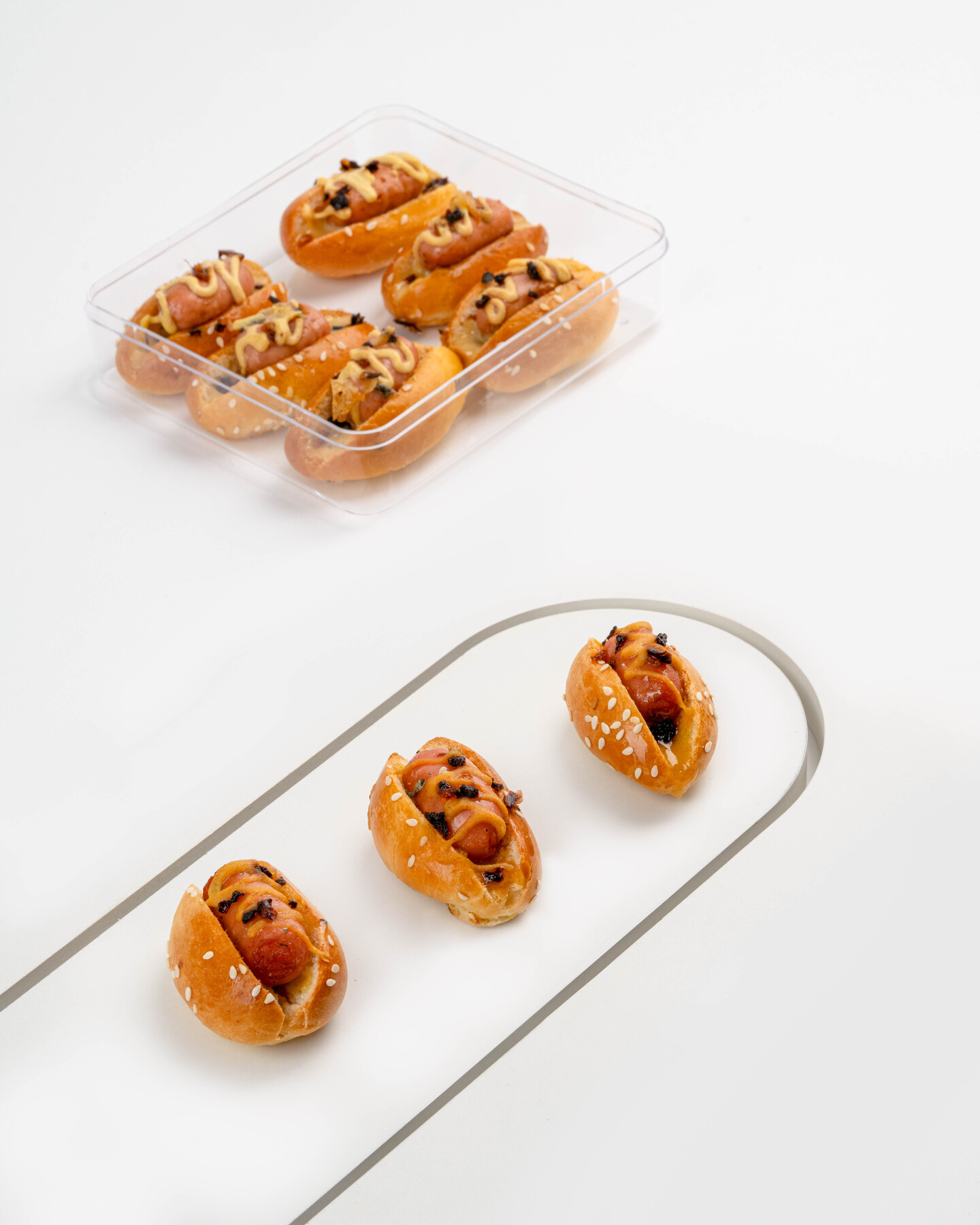  Box hot dog 12 Pièces   12 pieces 12 pieces