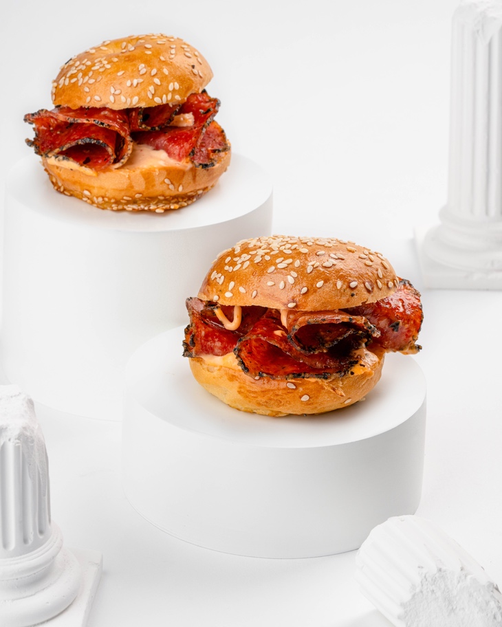  Bagel bresaola mozza   