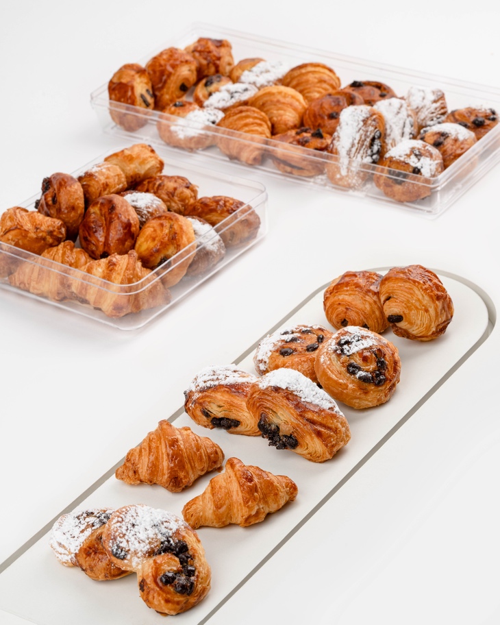  Plateau Micro viennoiserie cuite   9 pieces  9 pieces 