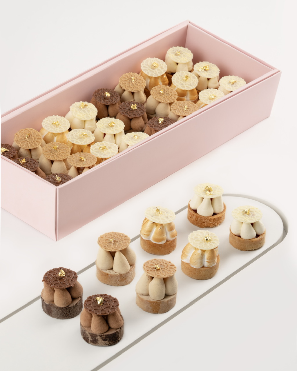  Mini tartes sucrées   36 Pieces 36 Pieces