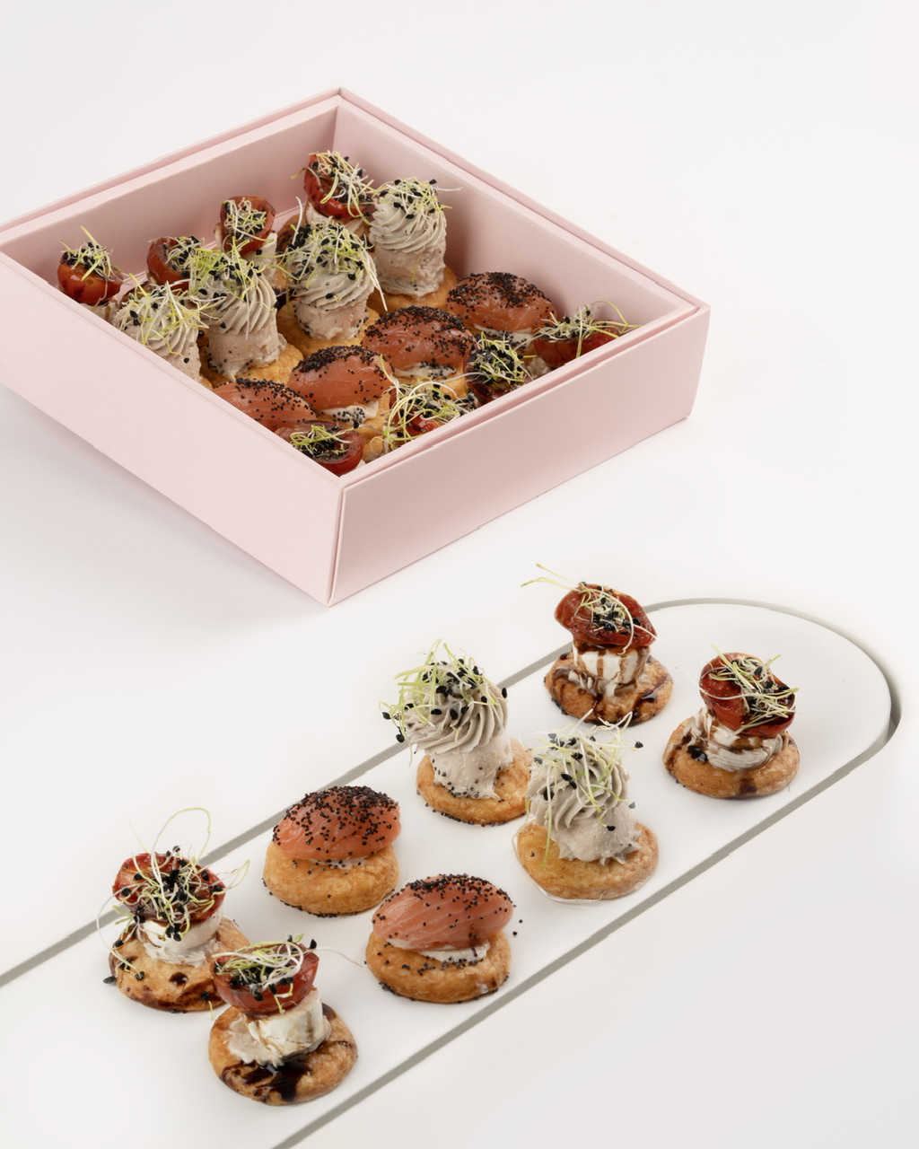  Canapés   36 pieces 36 pieces