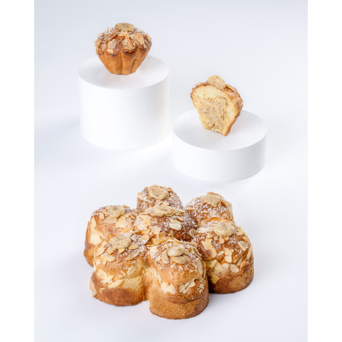  Brioche classique amande   8 personnes  8 personnes 