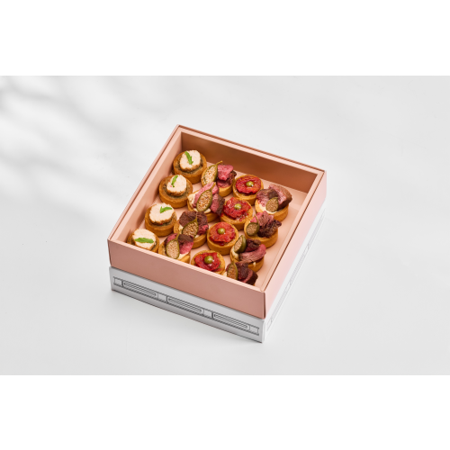  plateau tartelette salé   25 Pieces  25 Pieces 