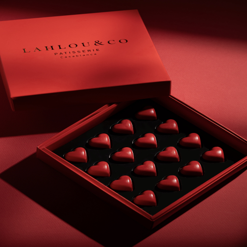  Ballotin 16 cœur chocolat     