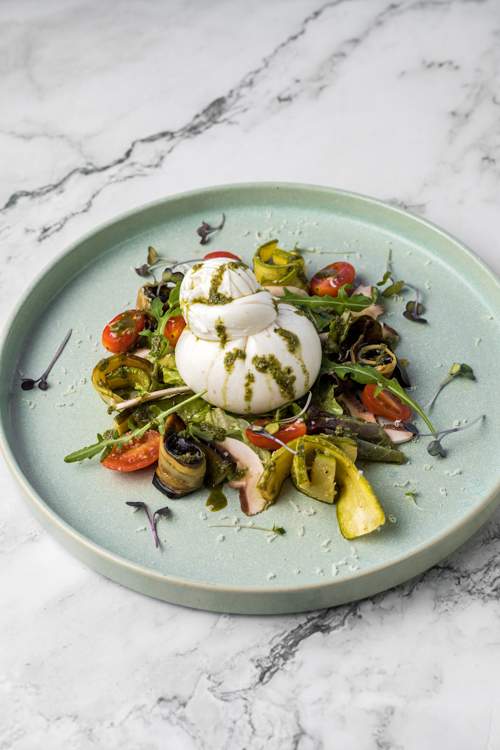 Salade burrata 
