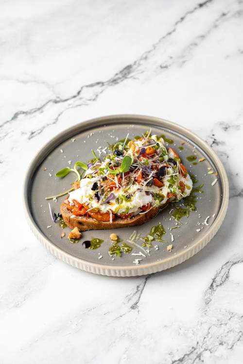 Salade stracciatella 