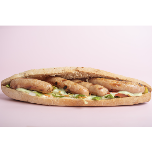  Bocadillo Saucisses de Poulet La Fonda   