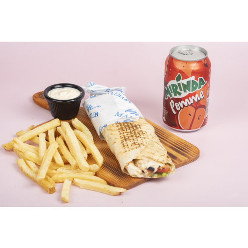  Menu Chawarma Poulet   