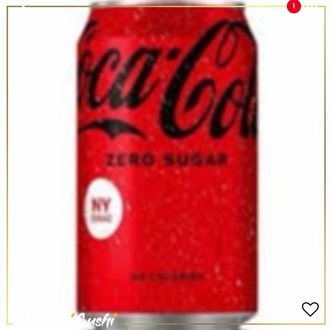 Coca zéro 33 cl 