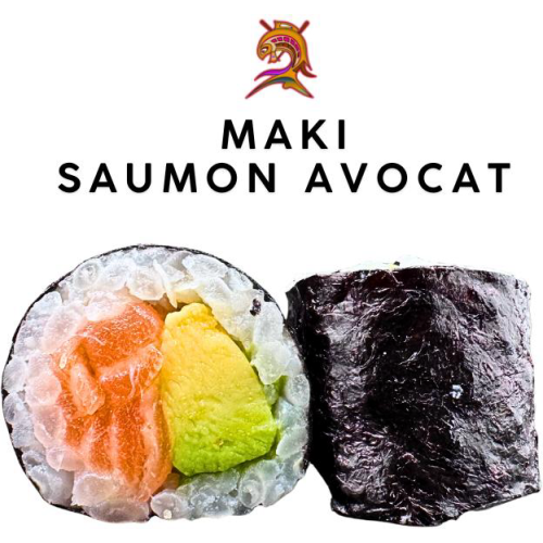 Maki Saumon Avocat 