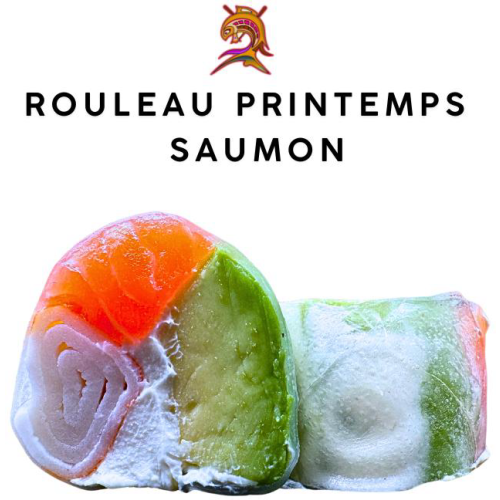 Rouleaux Printemps Saumon 