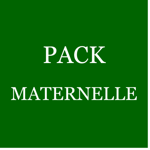  PACK MATERNELLE    