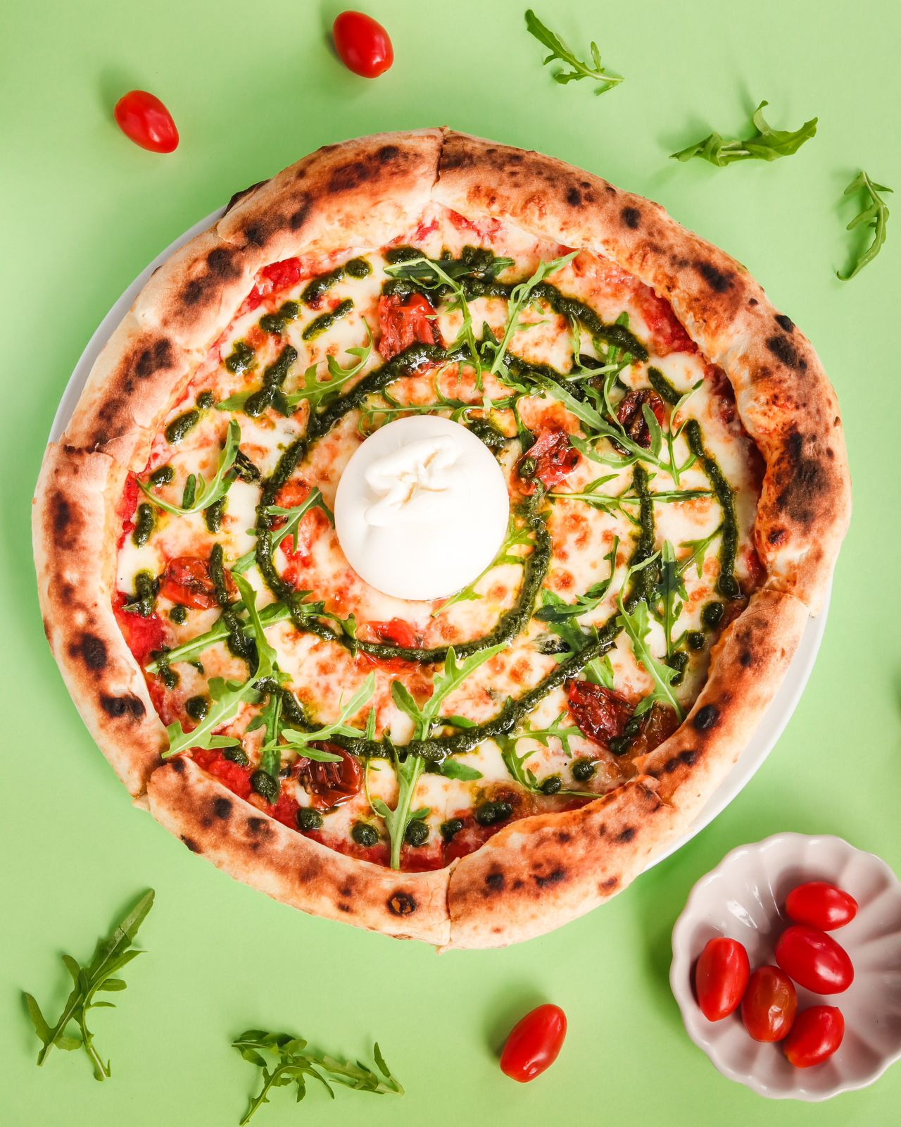  PIZZA BURRATA   