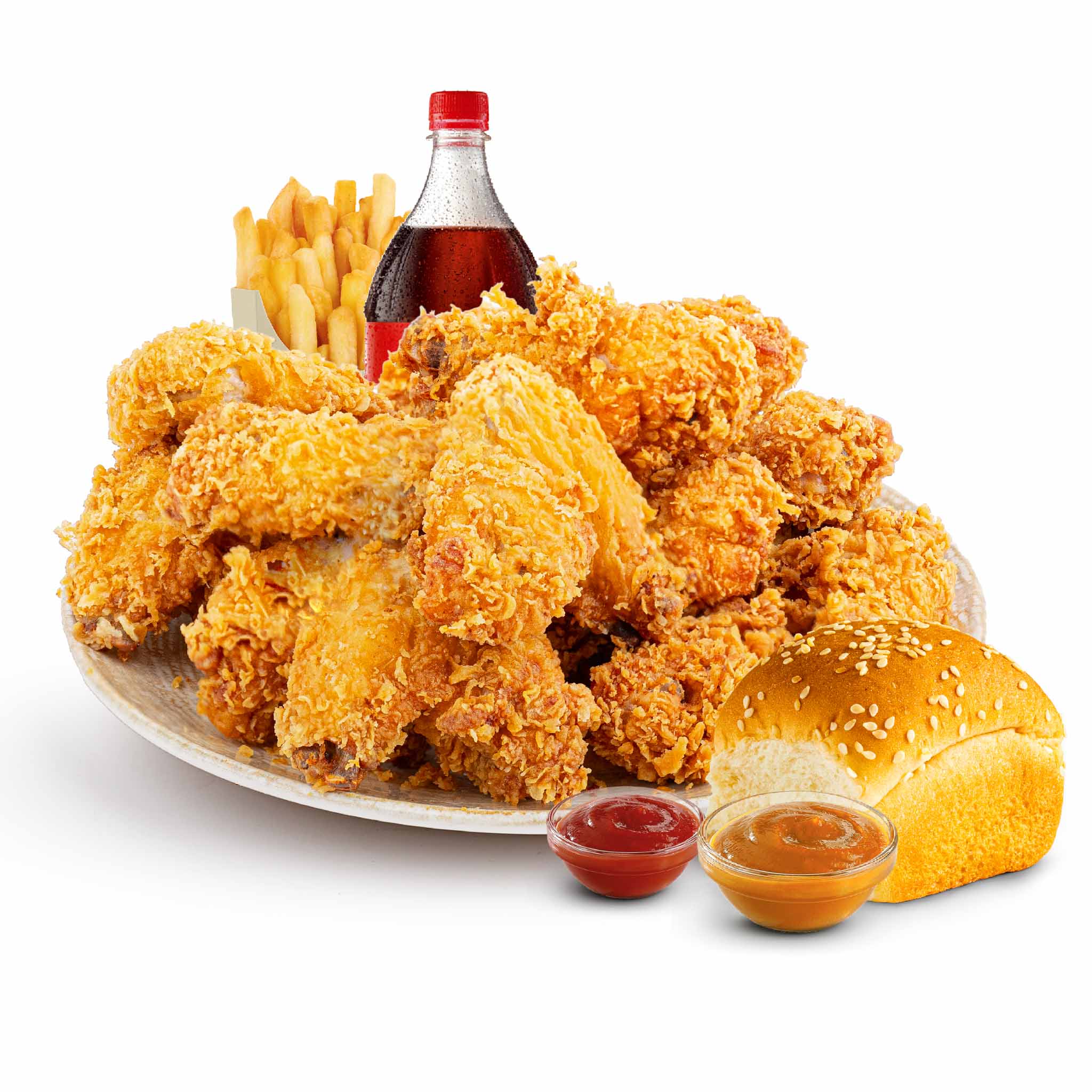 Combo familial d ailes et pilons de poulet 18 pieces