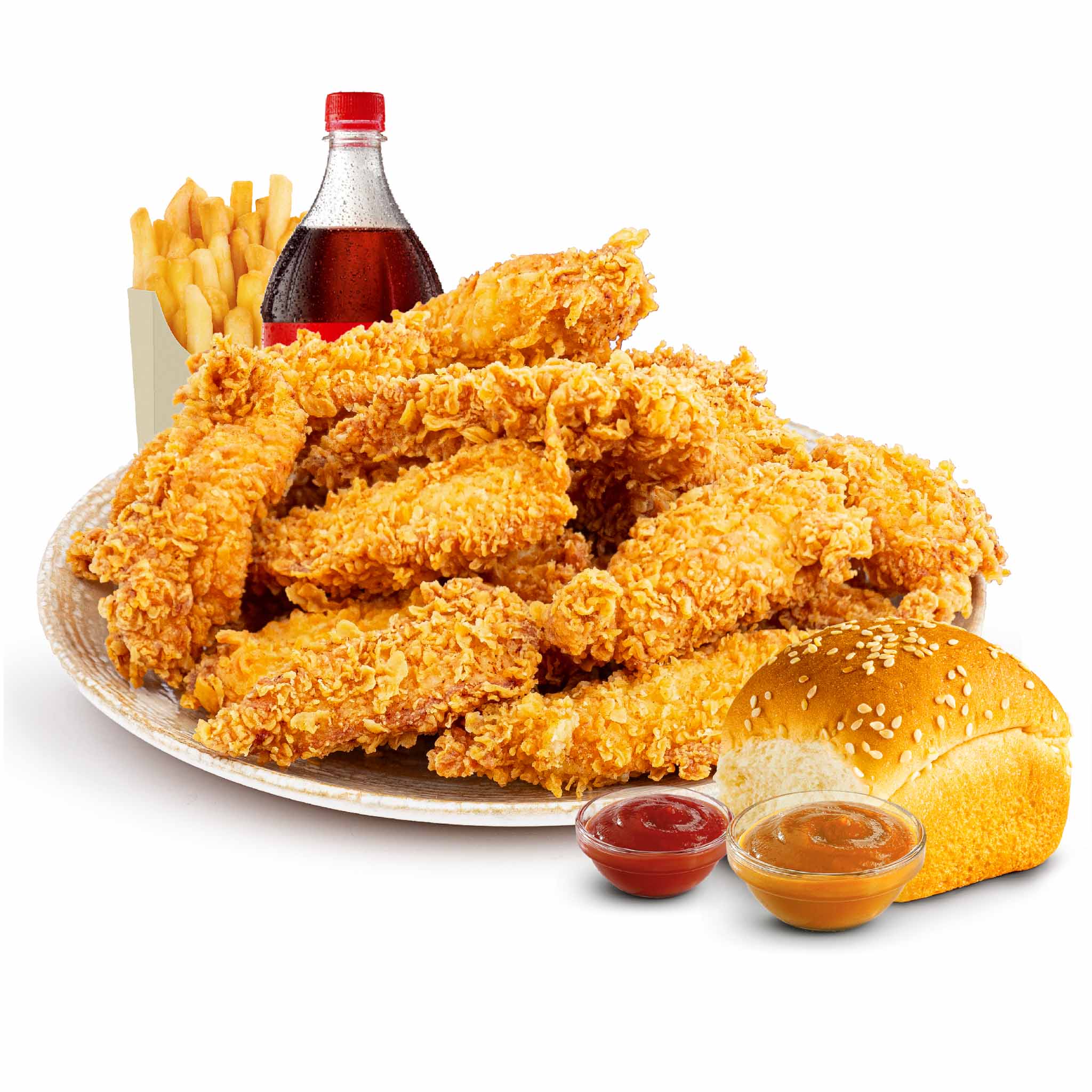 Combo familial de tenders de poulet 16 pieces