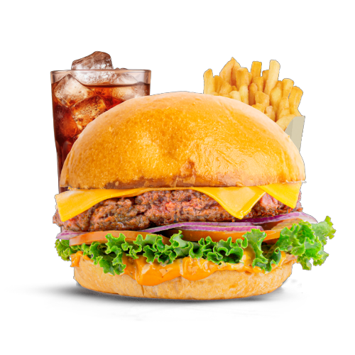 Menu beef burger Liv