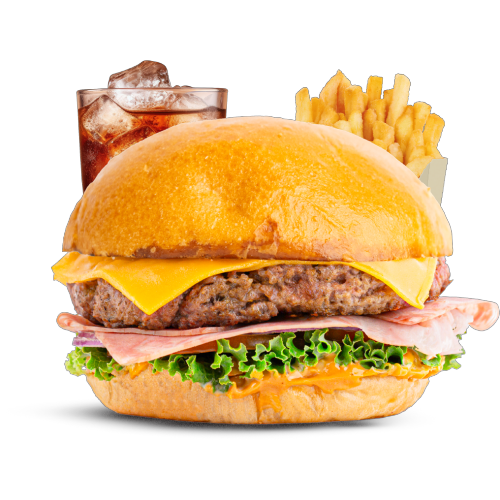 Menu rustic burger Liv