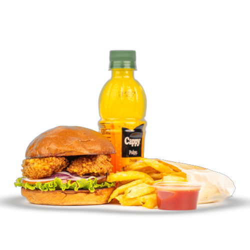 Menu enfant burger poulet