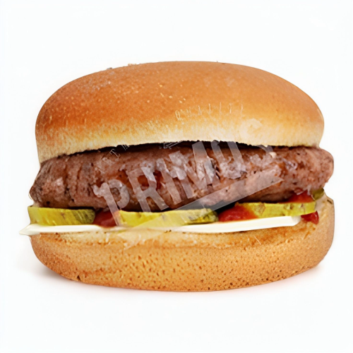 Soft cheese burger Sans frites 