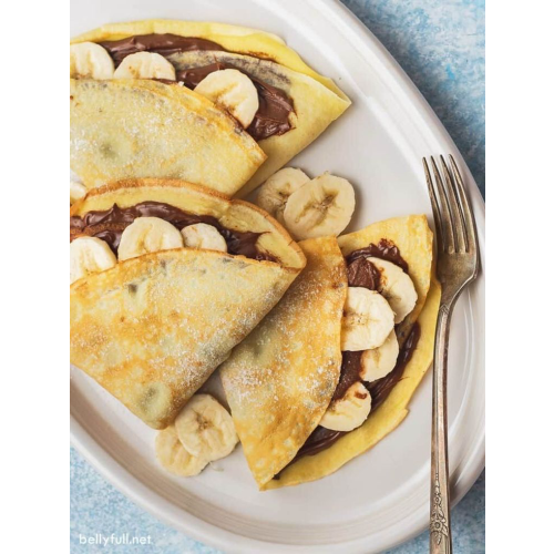  Crepe Nutella Banane   