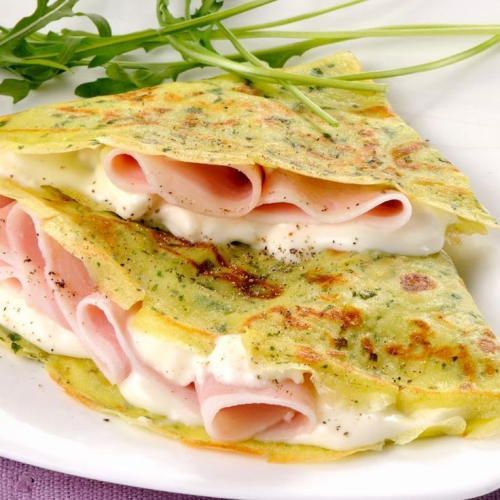  Crepe Jambon Fromage   
