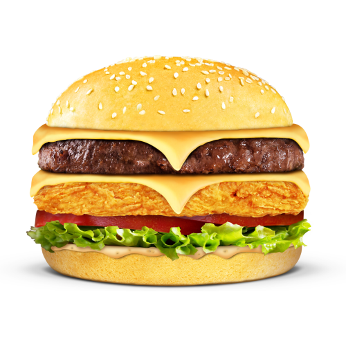 CHICKEN BEEF BURGER 