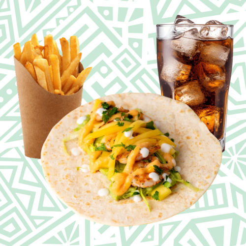 MENU TACOS Crevettes