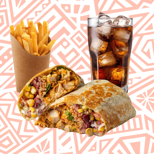 MENU BURRITO Emince de poulet