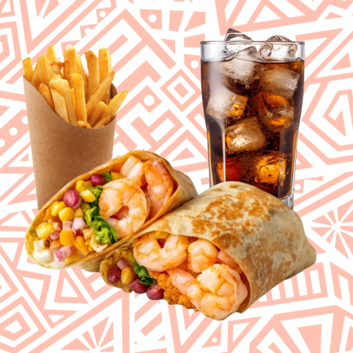 MENU BURRITO Crevettes