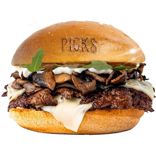 SWISS MUSHROOM BRGR 