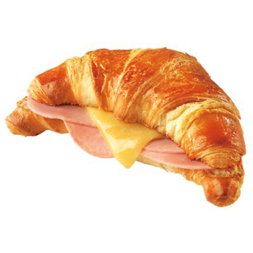  Croissant jambon fromage   