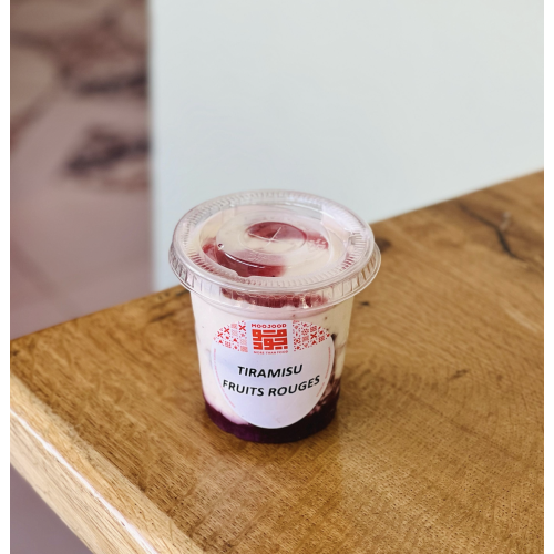 Tiramisu fruits rouges
