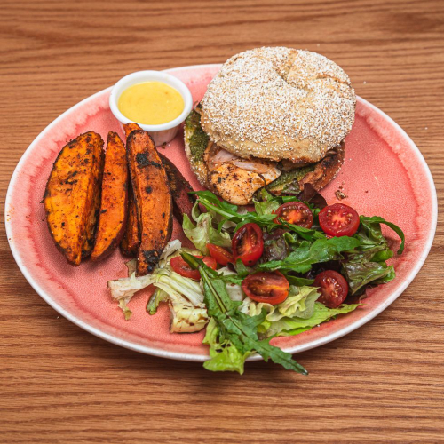 BAGEL POULET AU PESTO