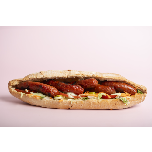 Bocadillo Saucisses Viandes Lafonda 