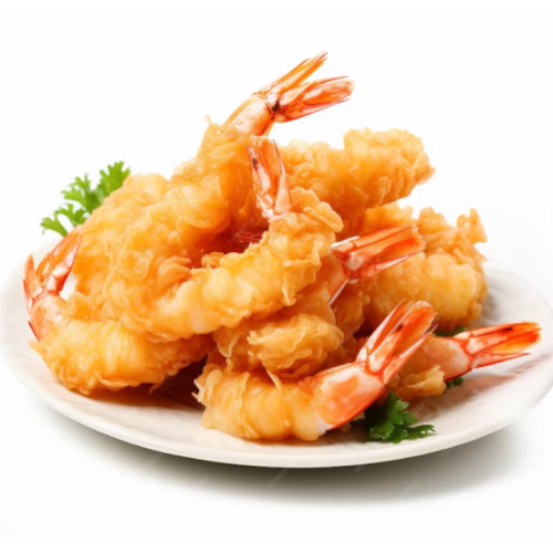  Gambas panees   