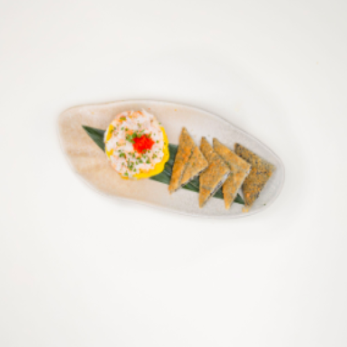  Tartare  crevette mangue    