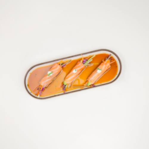  Carpaccio Rolls Saumon   