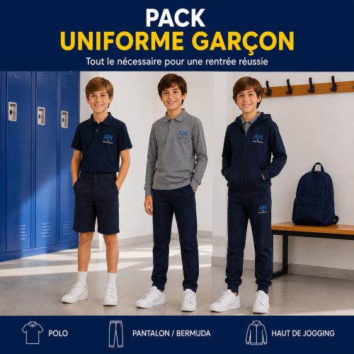  Pack uniforme garçon    