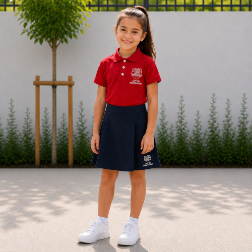  Polo MC Rouge 3 ans