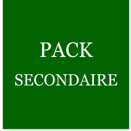  Pack Secondaire    