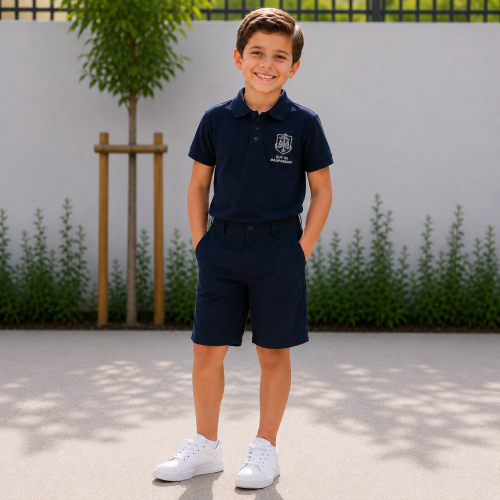  Polo MC Bleu 3 ans