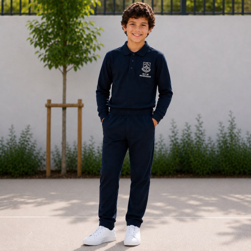  Polo ML Bleu 3 ans